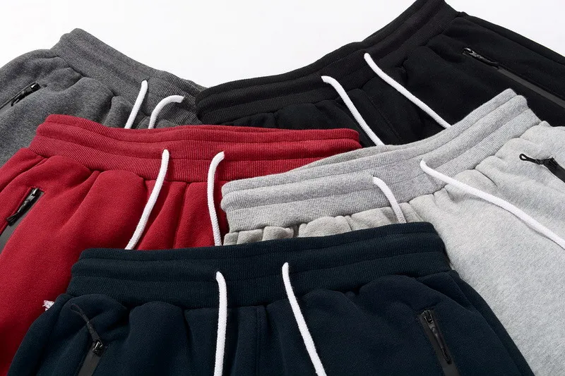 

Fleece Men Pants Regular Pants Cotton Sweatpants Casual Pants Trousers Large Big Plus Size