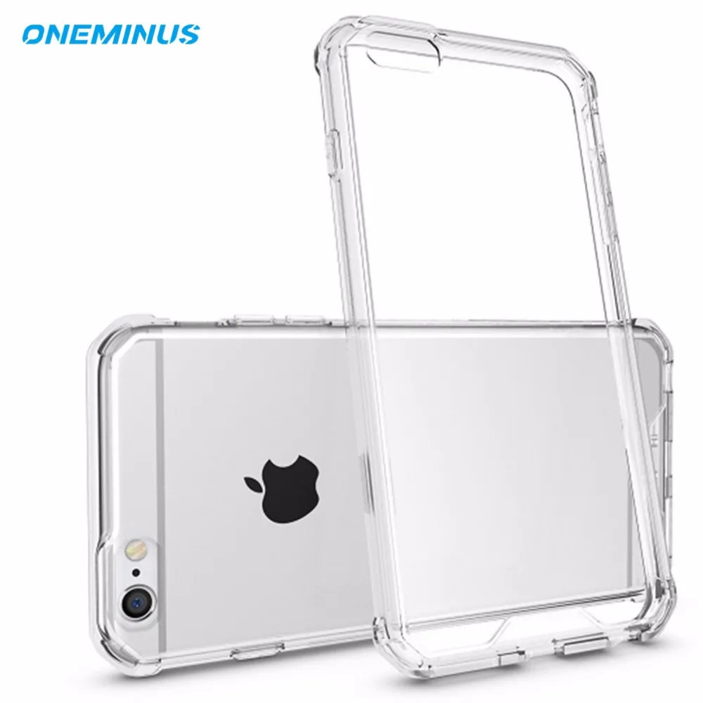 for iphone 6s case 6 Plus Anti knock Clear Protective Case X Coque Shockproof Hard back cover 7 8 |