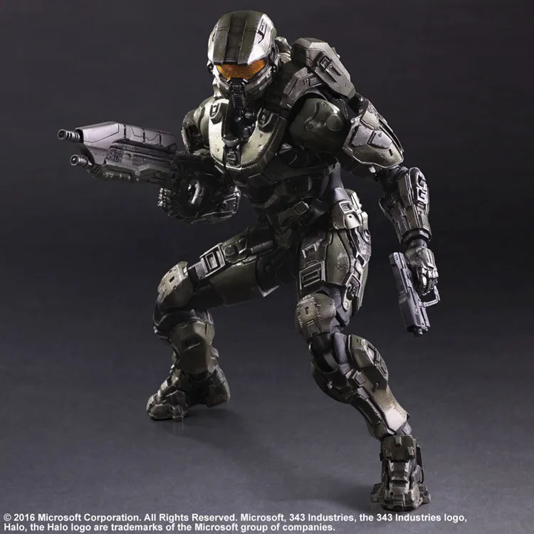 Xinduplan Играть искусств Кай Halo 5 опекунов Master Chief Джон 117 подвижный кадров в секунду