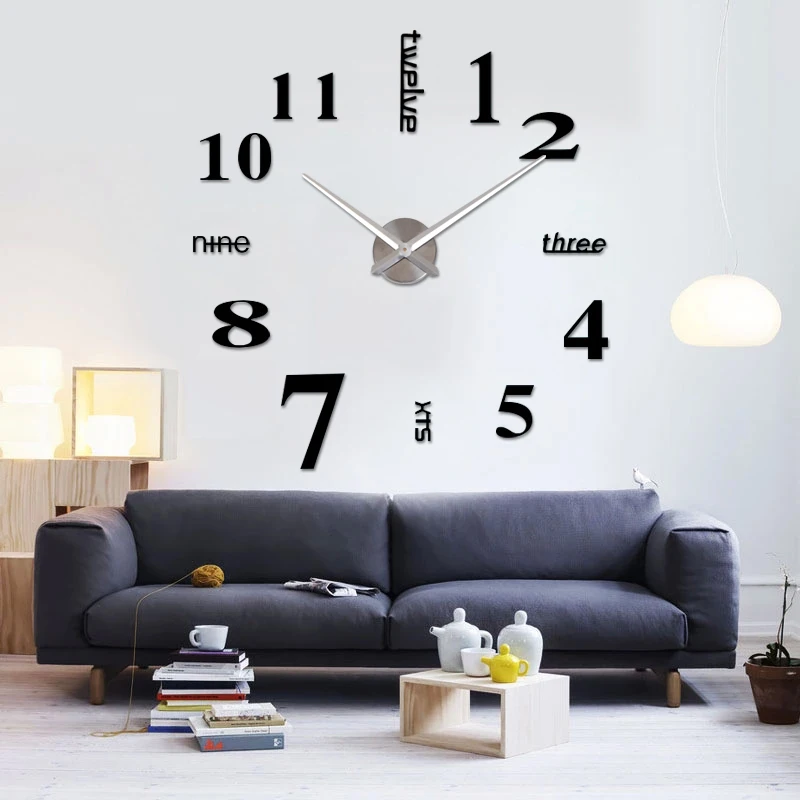 Saat 3D большие настенные часы Наклейка Reloj de Pared Duvar Saati современный дизайн Wandklok часы Светящиеся Настенные часы Klock цифровые