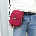 Женская сумка через плечо, многофункциональная мини-сумка, карманная Водонепроницаемая поясная сумка