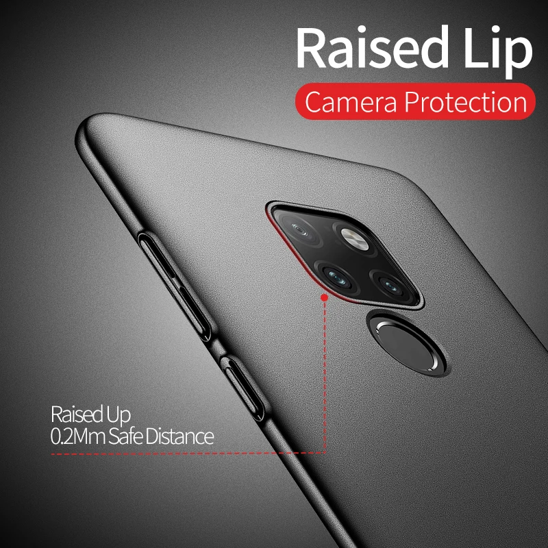 Чехол MSVII для huawei P20 lite тонкий матовый чехол из поликарбоната mate 20 X 20X honor 10 view P30 pro 7X
