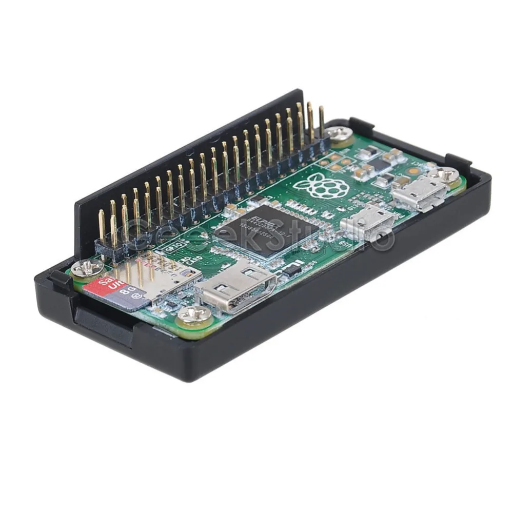 Высококачественный корпус из АБС пластика для Raspberry Pi Zero черный RPI Zero|case for|case for