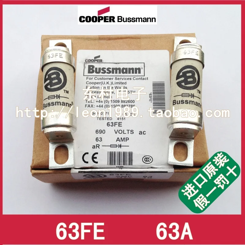 

Предохранитель US BUSSMANN 690V 63A BS88: 4 63FE предохранитель/предохранитель BUSS