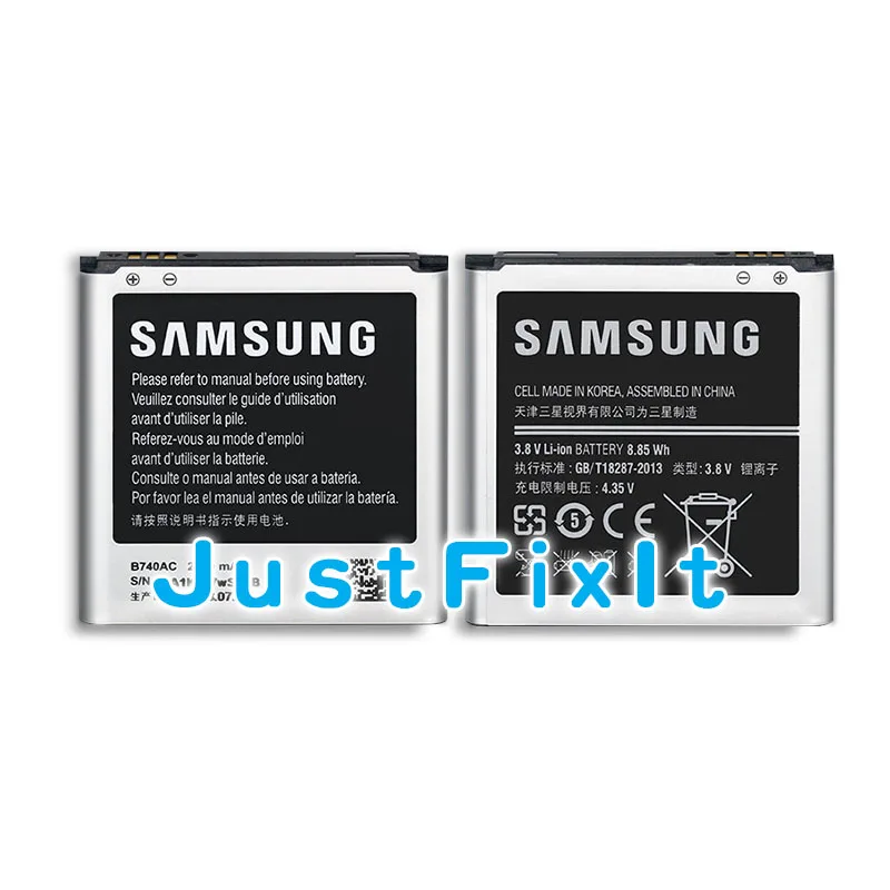 Оригинальный Для samsung Glaxy S4 Zoom аккумулятор C101 C1010 2330 мАч B740AC дополнительный