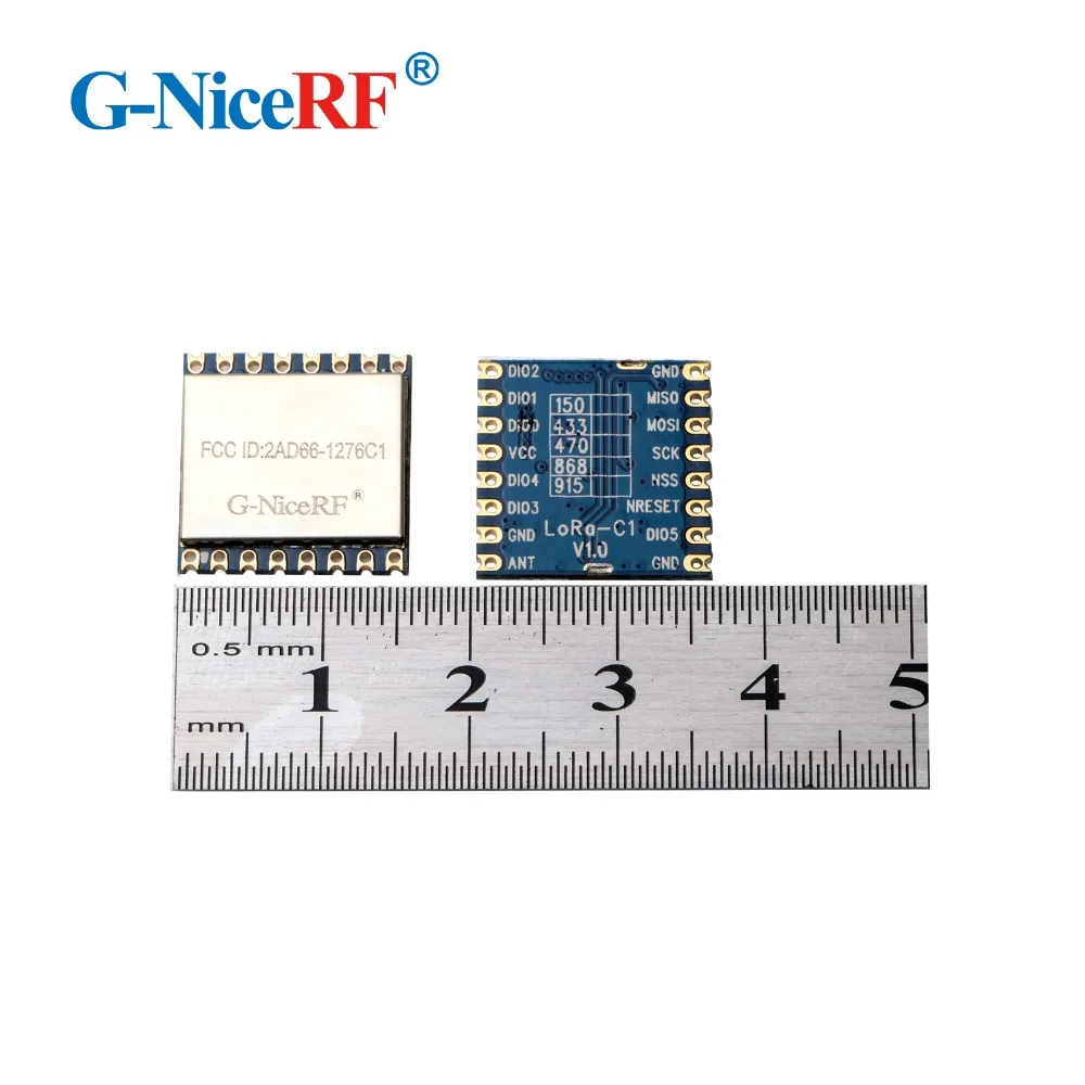 2 шт./лот LoRa1276 C1 100 мВт 915 МГц SX1276 чип 4 км ~ 6 дальние расстояния FSK беспроводной
