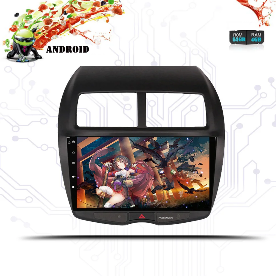 Автомобильное радио мультимедиа 10 2 &quotAndroid 9 0 4G 64G Автомобильный dvd аудио стерео