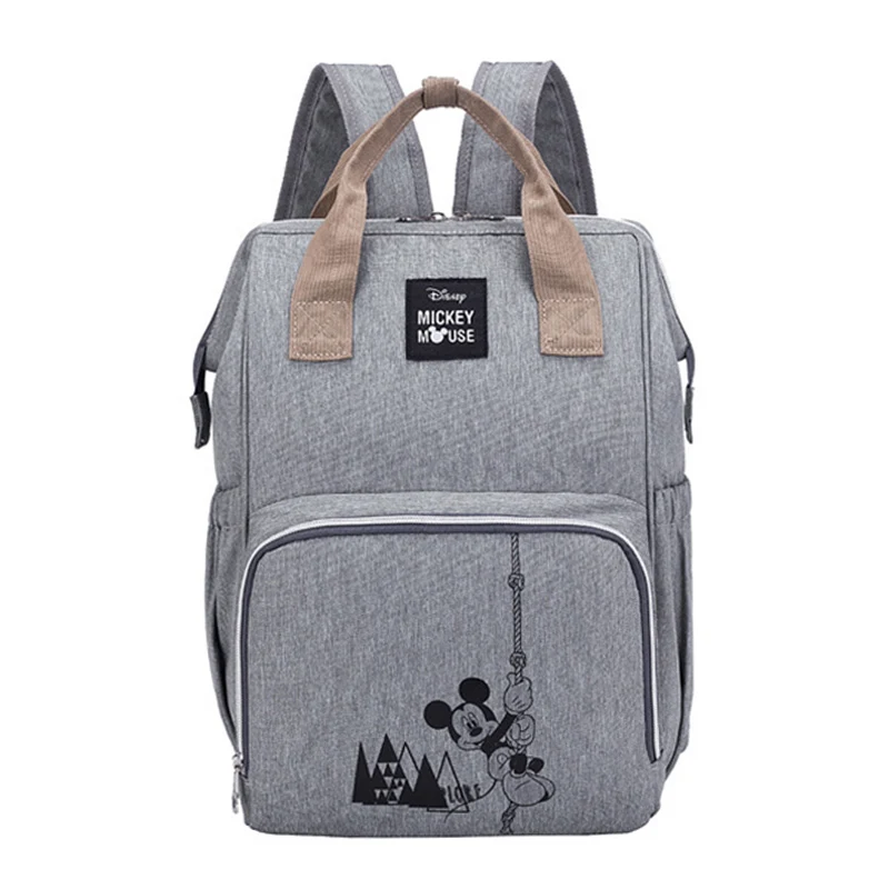 Mickey Mouse 16 Disney рюкзак для мамы, Женский Многофункциональный подгузник, детская USB бутылочка с изоляцией, сумка для мам с Микки Маусом, сумка для подгузников - Цвет: Mickey Mouse 16