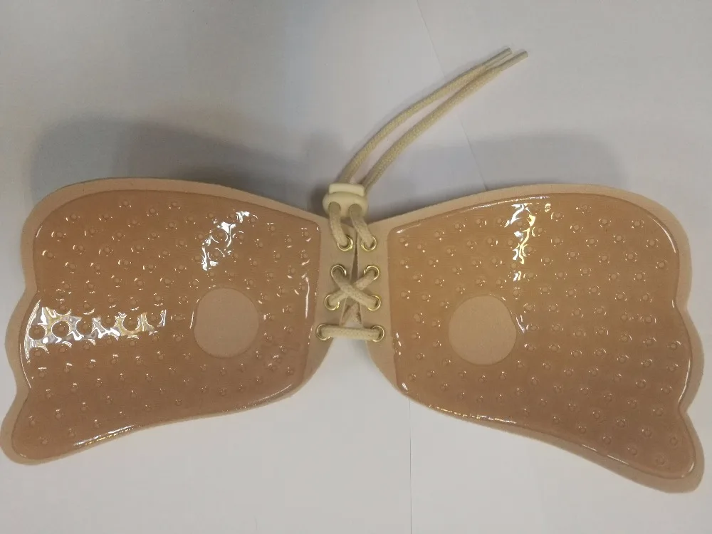 Wonder Beauty Strapless Bra Invisible Drawstring Fly Bra Push Up Sticky Bra Silicone Lace BH Soutien Gorge Backless Invisible