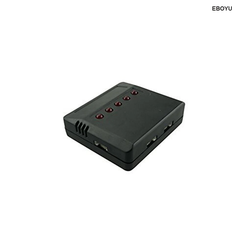 EBOYU 5 шт. * 3 7 в 1200 мАч 25C Литий-полимерный аккумулятор + 1 до балансирующее зарядное