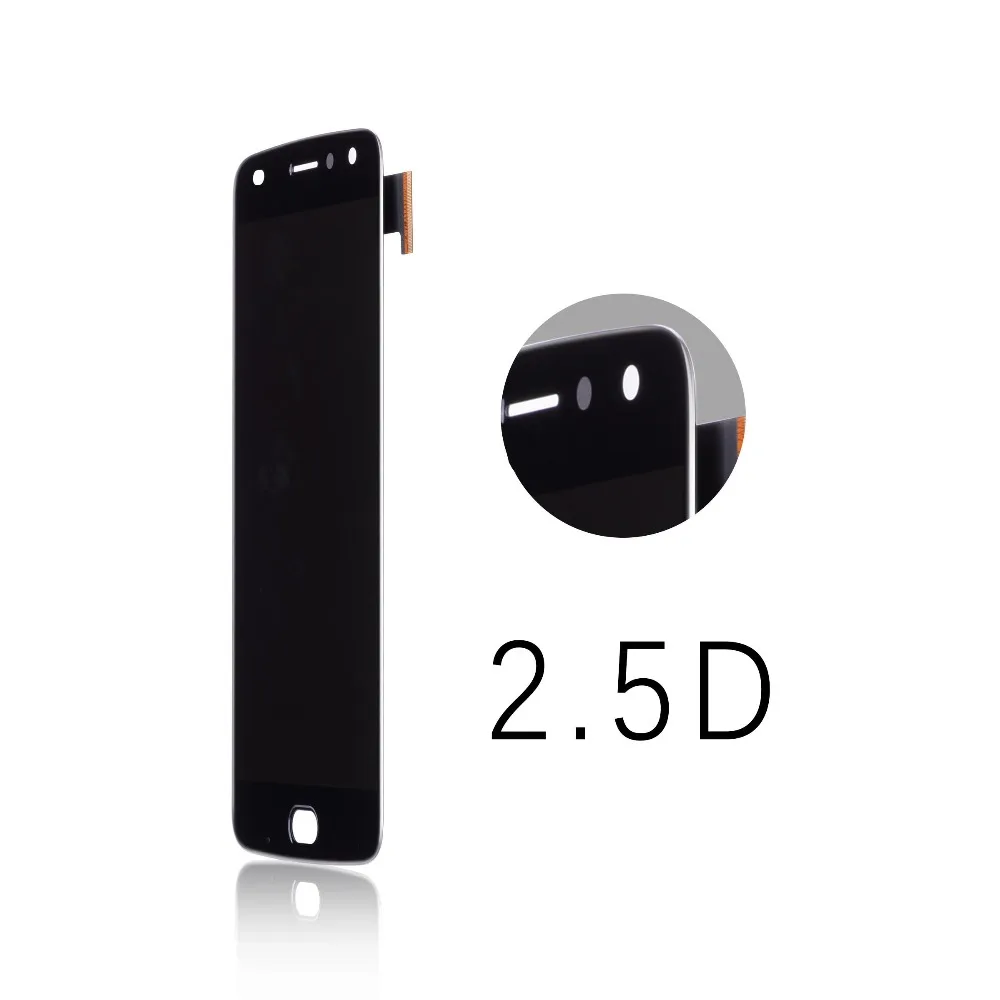 AMOLED OLED Дисплей для Motorola MOTO Z2 Play в сборе с тачскрином Оригинал 5.5'' черный