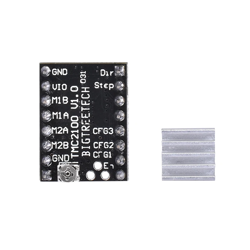 

5PCS StepStick MKS TMC2100 Stepper Motor Driver Ultra-Silent Excellent Stability And Protection Superior Performance