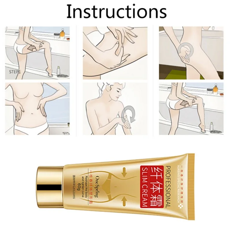 60 г крем для похудения удаления целлюлита сжигание жира похудение тонкие кремы