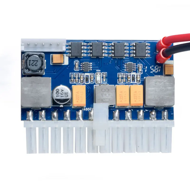 RGeek DC ATX Peak PSU 19 в 200 Вт Pico переключатель для майнинга 24Pin MINI ITX к PC источник питания