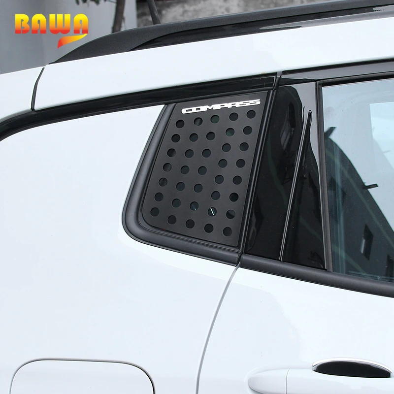 BAWA автомобильные наклейки для Jeep Compass 2018 аксессуары Творческий задний