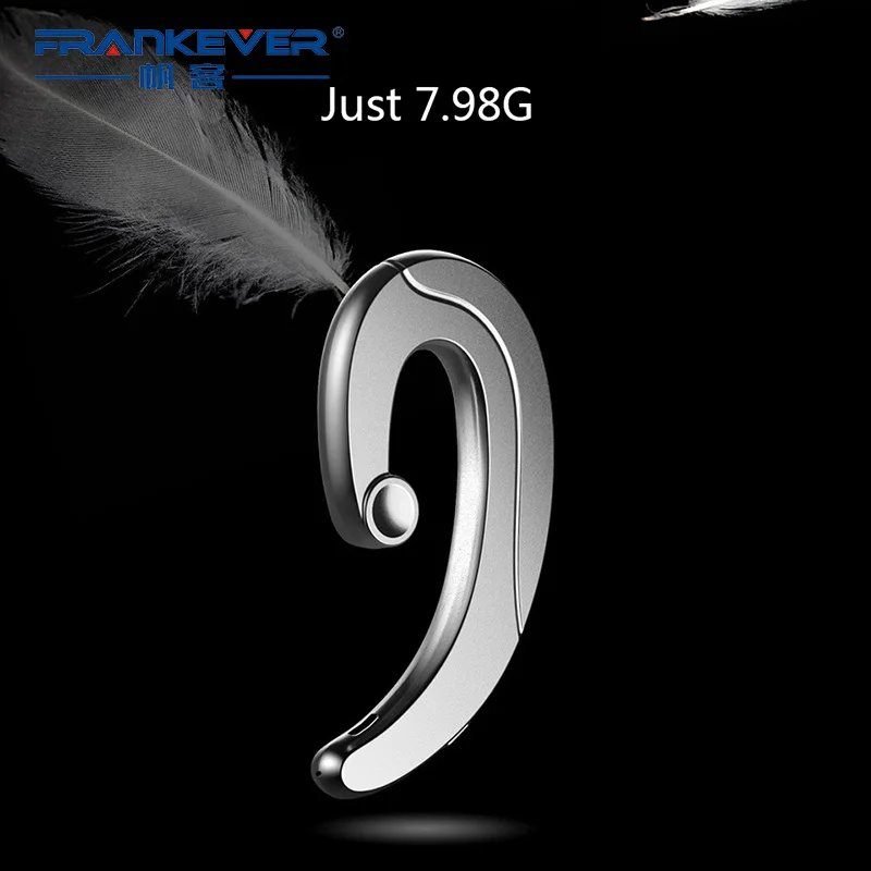 FrankEver Бизнес V4.1 bluetooth гарнитура крюк osteoacusis мини Беспроводной наушники для