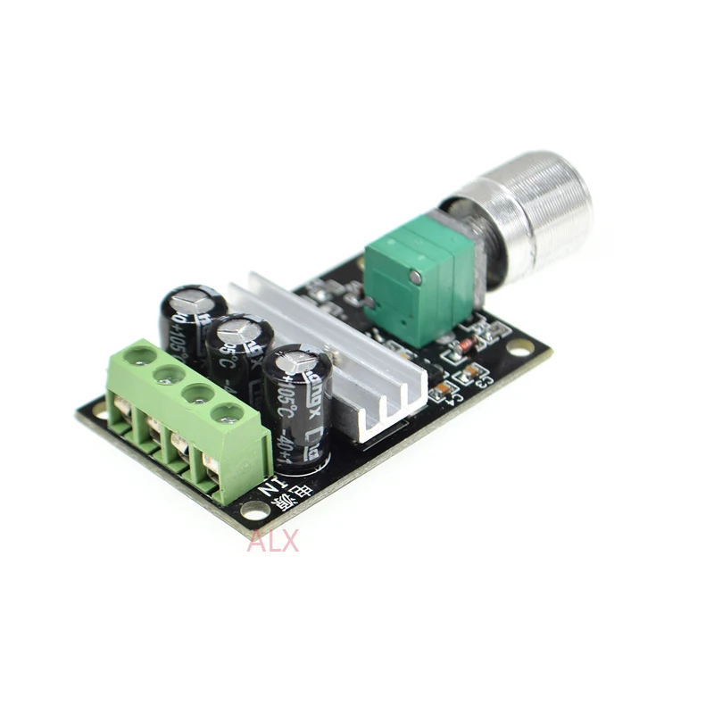 Регулятор скорости двигателя PWM DC 6V 12V 24V 28V 3A переключатель регулятора