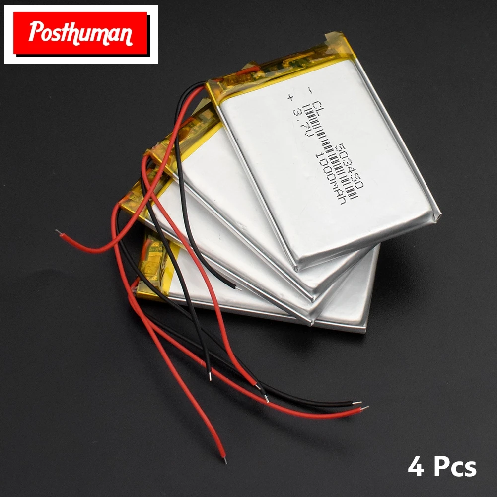 503450 литий-полимерная аккумуляторная батарея 3,7 V 1000mAh Lipo Замена литий-ионного Lipo для Bluetooth динамика