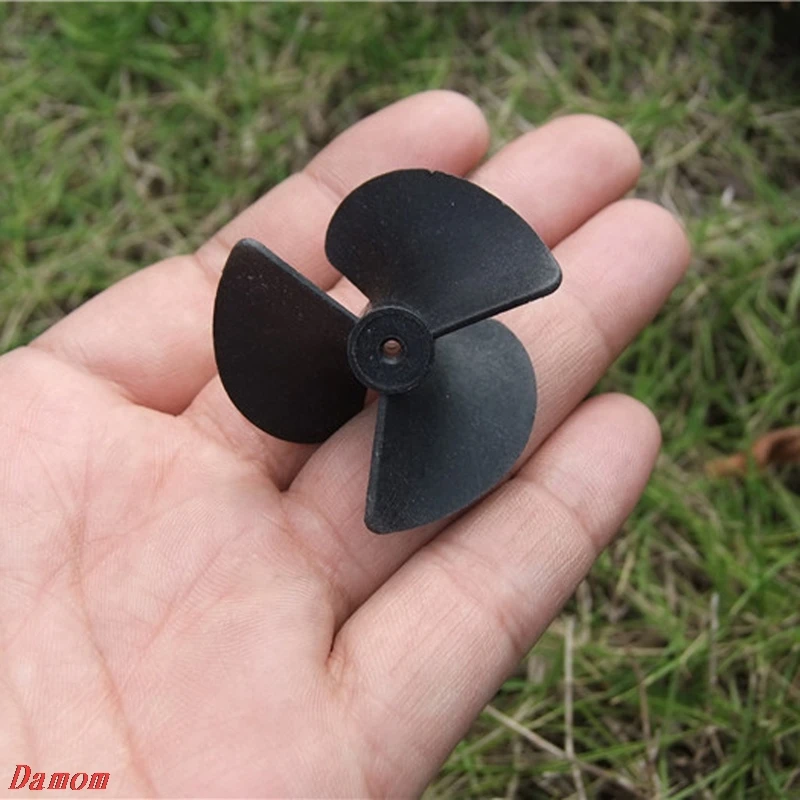 Пластиковые 3 лопастные пропеллеры 40 мм Диаметр DIY RC модель игрушки Морская Лодка