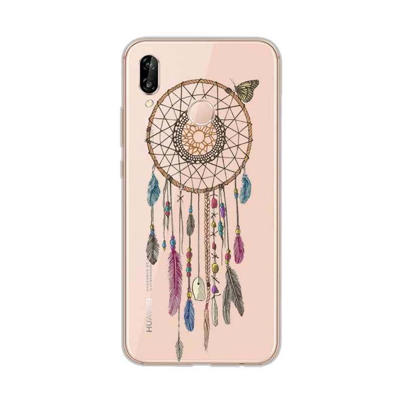 ciciber Phone Cases for Huawei P20 P8 P9 P10 Mate 20 10 9 Lite 2017 X Pro Soft Back Cover P Smart 2019 Dreamcatcher |