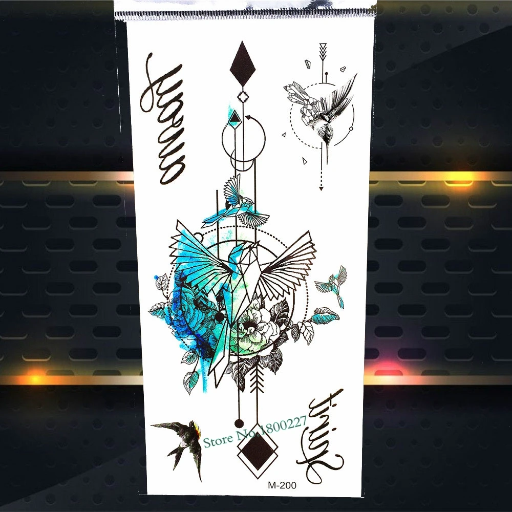 1 шт. Лидер продаж Большой Карп Рыба татуировки рукава этикета Водонепроницаемый