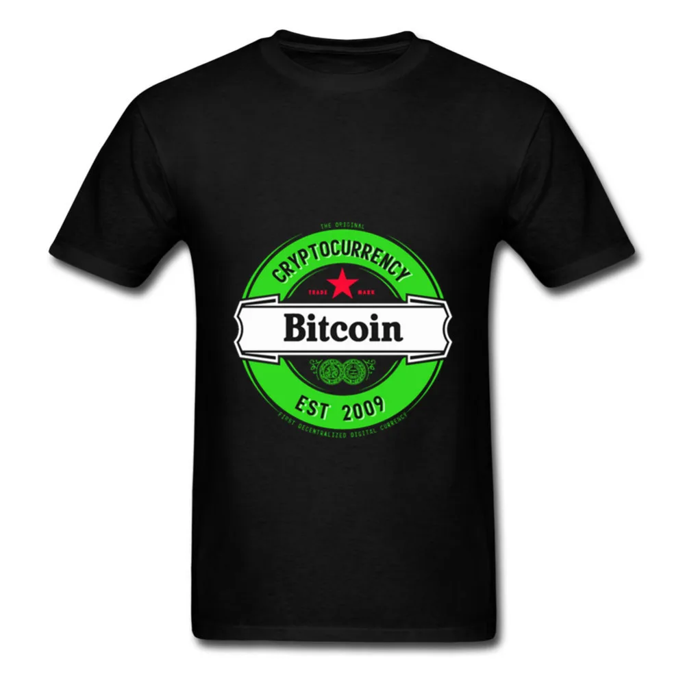 Биткойн Brewsky Мужская футболка для биткоина криптовалюты блокнот с оригинальным
