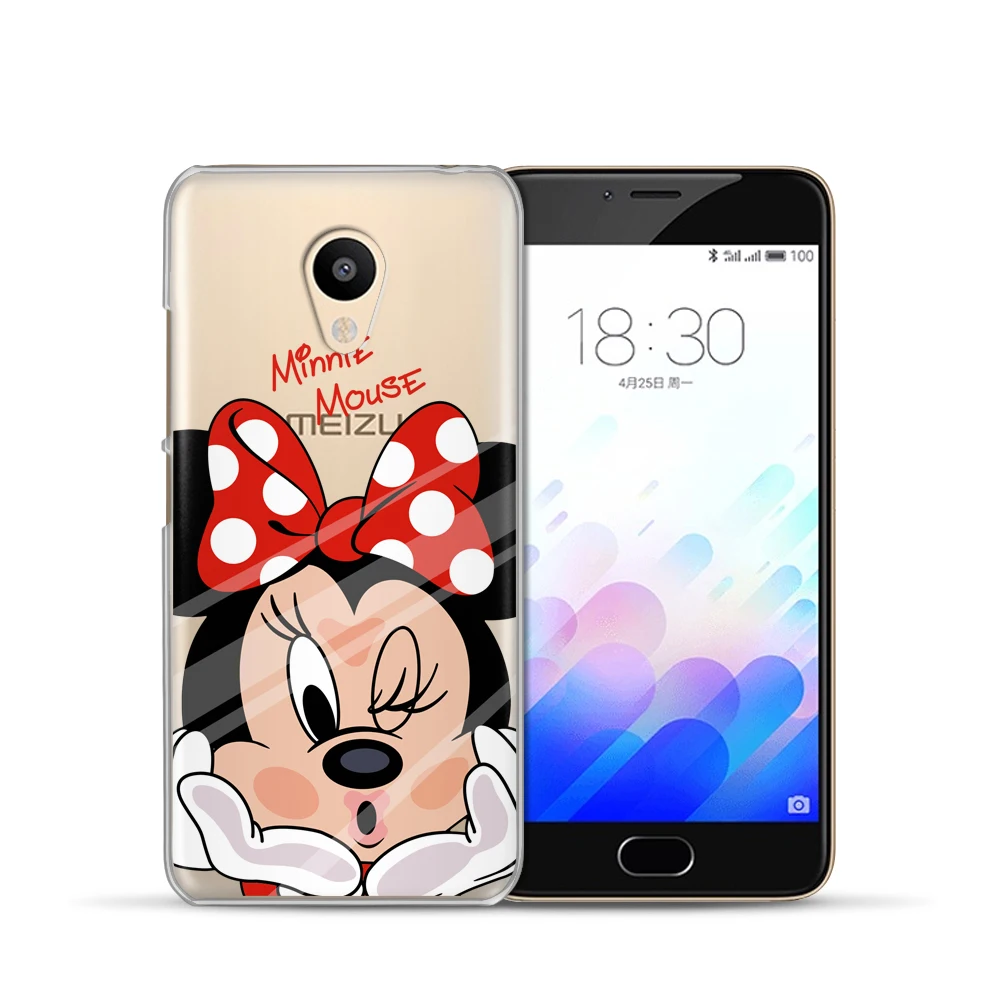 Милый мультяшный чехол для Meizu M5 M5S 5 2 дюйма силиконовый U10 U20 M3 M6 Note M5C Pro 6 Мягкий