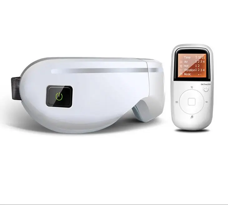 Healthsweet Air давление массажер для глаз с mp3 беспроводной вибрации Магнитная Тепловая терапия массажное устройство близорукость уход очки