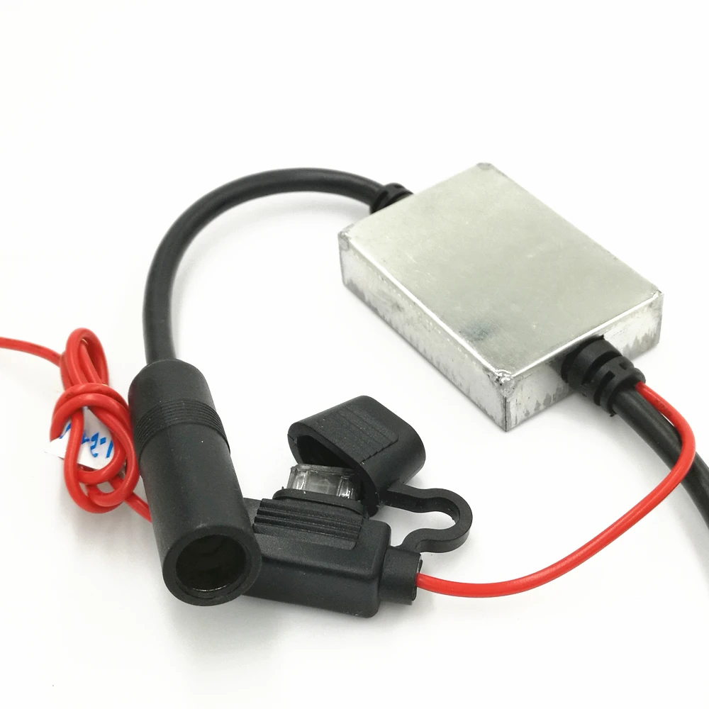 FM усилитель сигнала противопомеховая Металлическая Автомобильная антенна