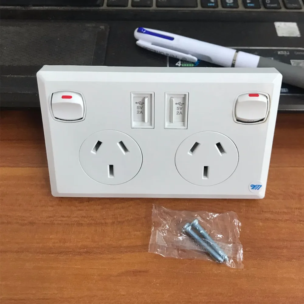 С 2 портами (стандарт 2100mA стены Зарядное устройство разъем адаптера Dual USB Порты и