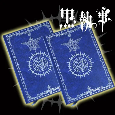 Black Butler Новая записная книжка Sakura Fate Black Butler для косплея, магический круг, Книга аниме, записывающая журнал, реквизит - Цвет: Black Butler