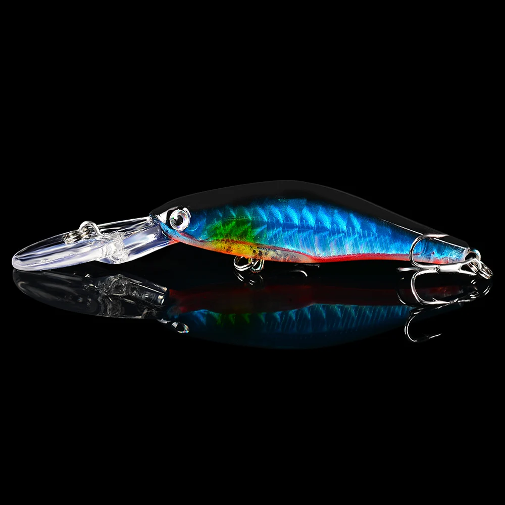 1 шт. твердая плавающая приманка Minnow для рыбалки 3 94 &quot 10 см Жесткая 5 цветов 8 г 0 28