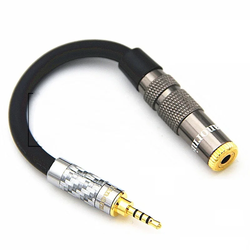 

HIFI 2.5mm Balance Audio Cable 2.5 to 3.5mm 4.4mm 6.35mm 4 Pin XLR Female for Cayin AK240 Headphone Conversion