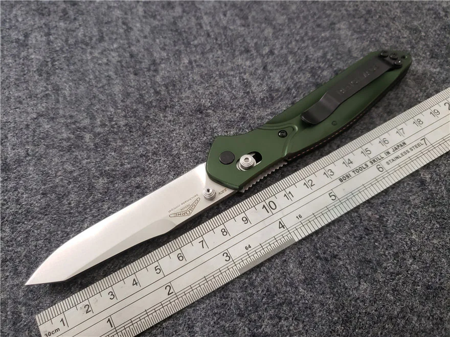 BENYS сделано 2 модели Зеленый BM 940/942 S30V лезвие оси медная шайба складной нож Кемпинг Охота Карманные Ножи EDC BM42 инструменты