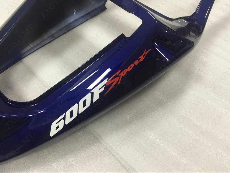 Обтекатель для Honda Cbr600 2001 - 2003 темно-синий белый обтекатель из АБС-пластика 2002