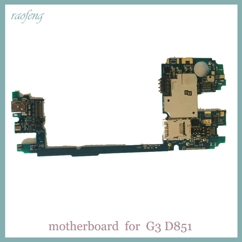 Raofeng материнская плата для LG G3 D851 версия разблокирована высокое качество с android