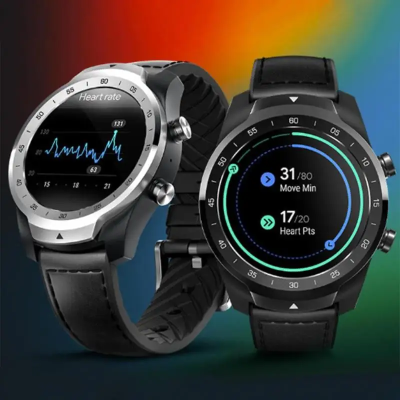 Xiaomi Ticwatch Pro NFC оплата Bluetooth Smartwatch IP68 Водонепроницаемый фитнес-трекер Встроенный Google Assistant