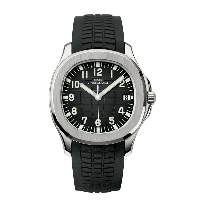 Часы наручные patek Мужские кварцевые Брендовые повседневные модные с датой и днем
