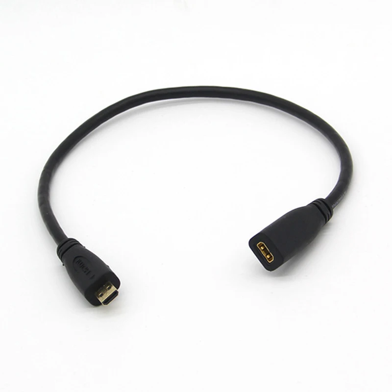 Удлинительные кабели HDMI типа D для аудио и видео кабель Micro Папа мама видеокамеры