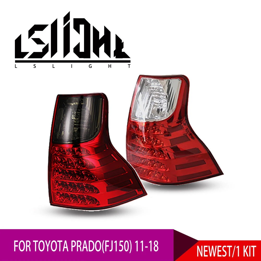 LSlight LED задний фонарь в сборе для Toyota Prado FJ150 2011 2012 2013 2014 2015 2016 2017 2018 стоп поворотники