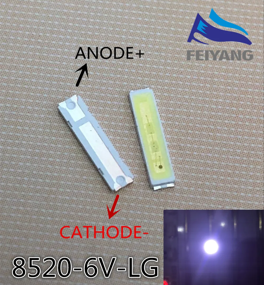 Светодиодная подсветка Innotek для LG SMD 8520 LED 50 шт./лот светодиодная 6 в применение