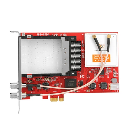 TBS2951 Профессиональный потоковый сервер для интернет-телевидения с 4x TBS6590 Muti-стандартный двойной тюнер Двойной CI карта pci-e для