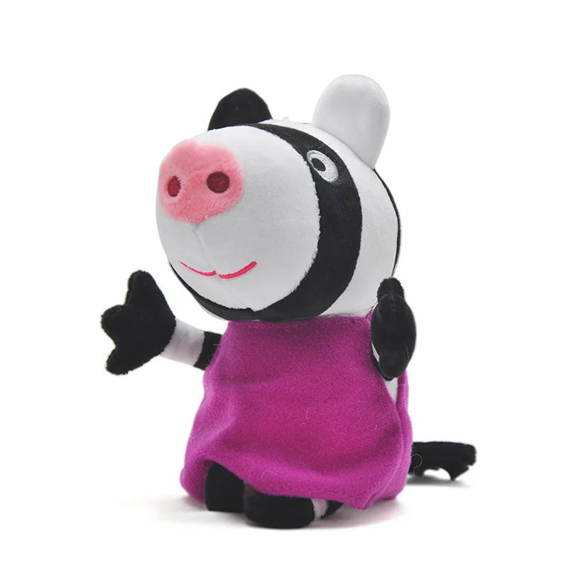 Оригинальные Плюшевые игрушки Peppa, Свинка Джордж, семейные друзья, школьные вечерние украшения, детский подарок на Рождество, Хэллоуин