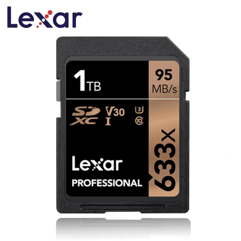 Lexar флешка флешки sd-карта картао де memoria SDXC 1 ТБ 95 м/с карт sd карты U3 памяти Class 10 для