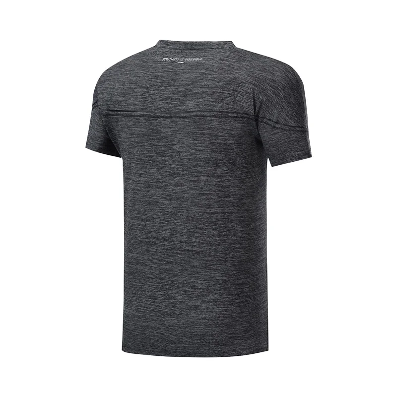 Мужская баскетбольная футболка Li-Ning Спортивная из 99% полиэстера с нейлоновой