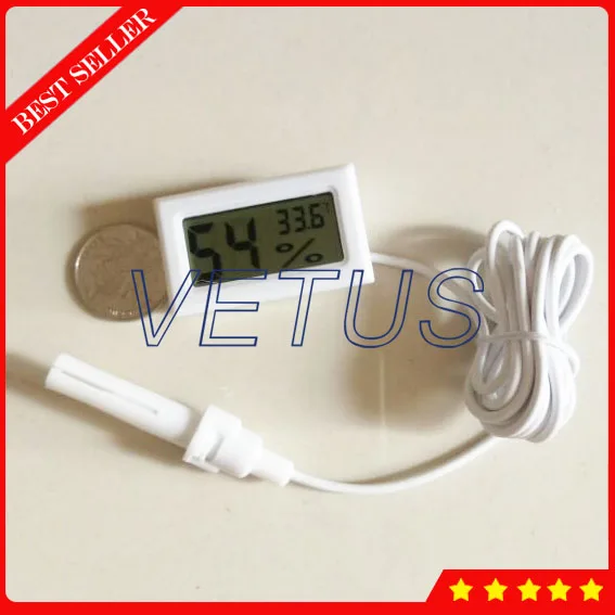 Мини-зонд с ЖК-дисплеем цифровой контроллер термостата измеритель температуры и