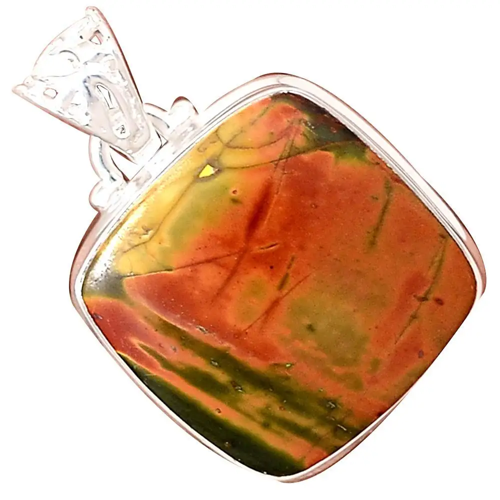 

Nature Cherry Creek Pendant 925 Sterling Silver Jewelry, 34 mm, MHBAP5253