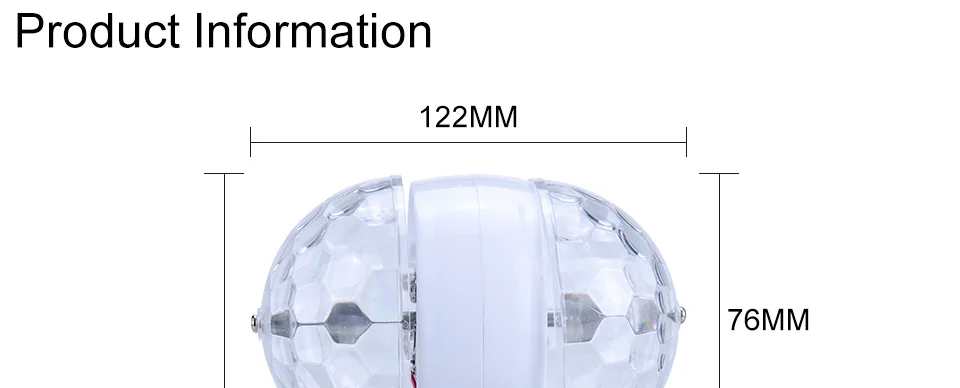 Праздничный светильник s светодиодный светильник E27 RGB Blub 220 В 110 В 3 Вт 6 Вт 85-265 5 в USB разъем сценическая лампа фестиваль Рождество Двойные шары Красочные
