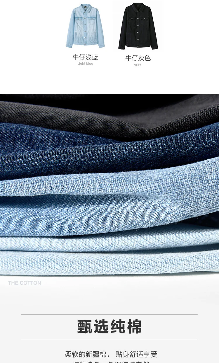 SEMIR джинсовая куртка для мужчин jaqueta masculino хлопковая одежда модные куртки Уличная Весенняя классическая мужская куртка