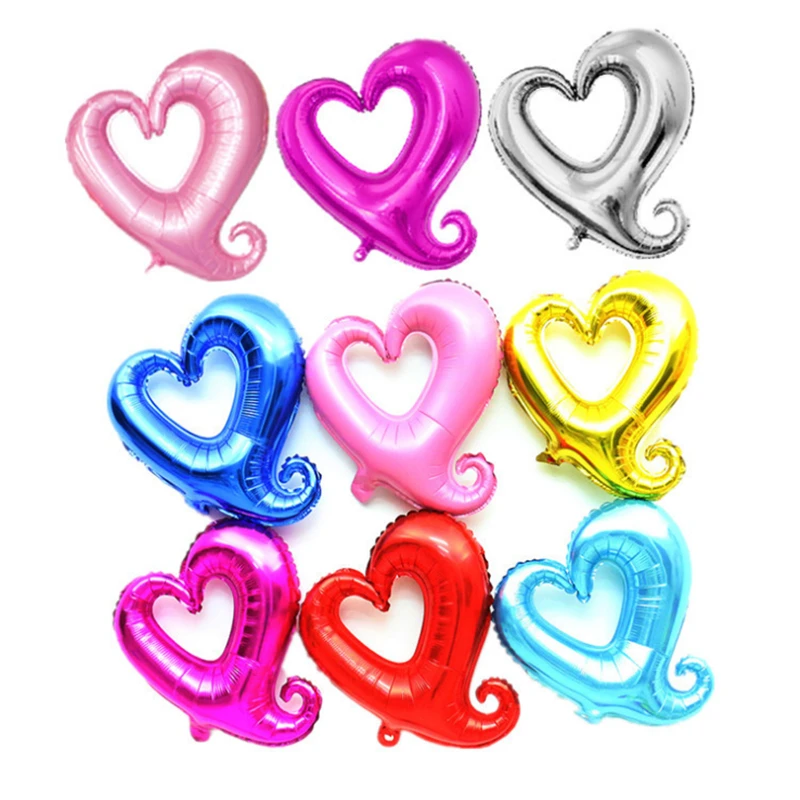 Фольгированный воздушный шар в форме сердца 18 дюймов|balloons for valentines|balloon balloonballoon